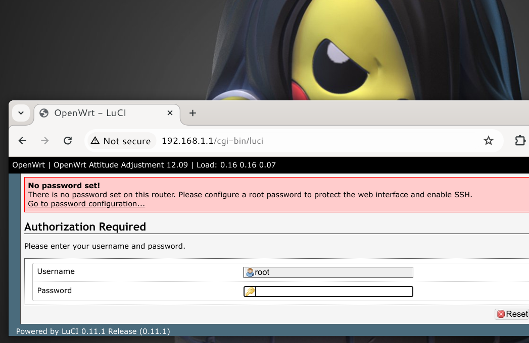 flashing firmware openwrt