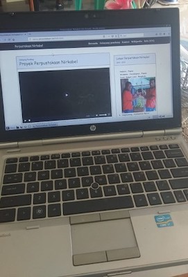 Laptop Perpustakaan Nirkabel